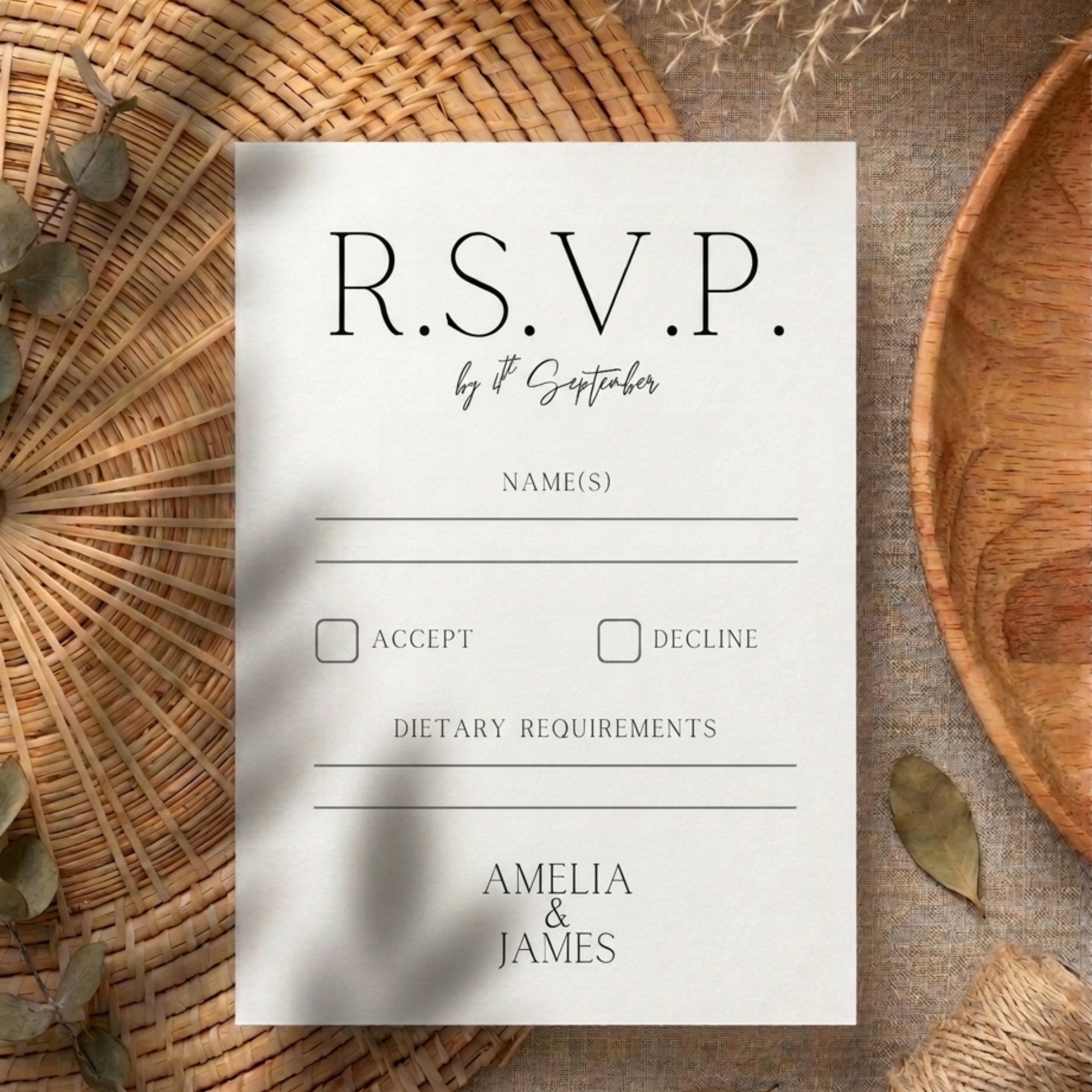 RSVP Cards