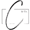 Black and white logo with a curved line and 'Co.' text on a white background