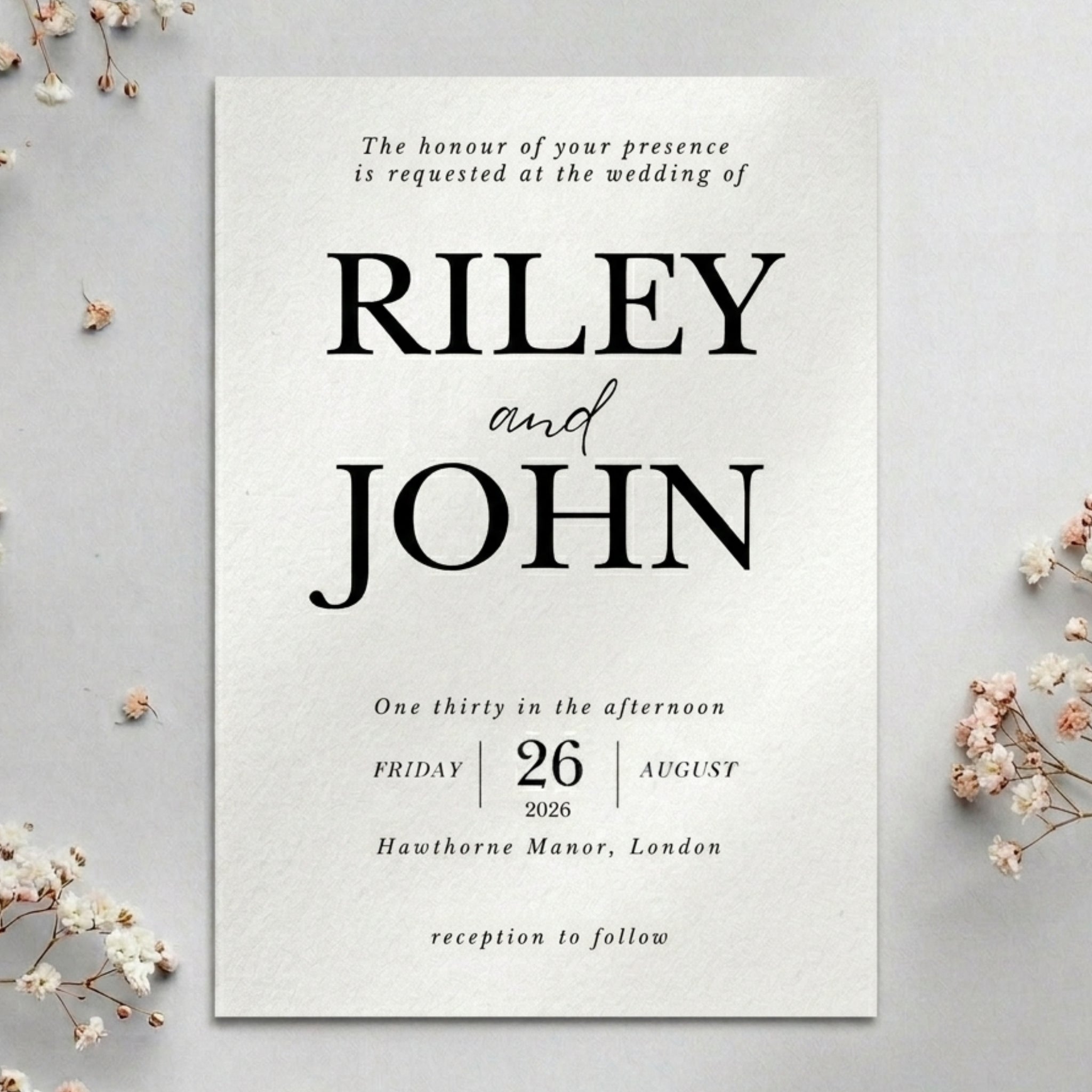 The Riley Invitation