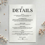 The Riley Details Card