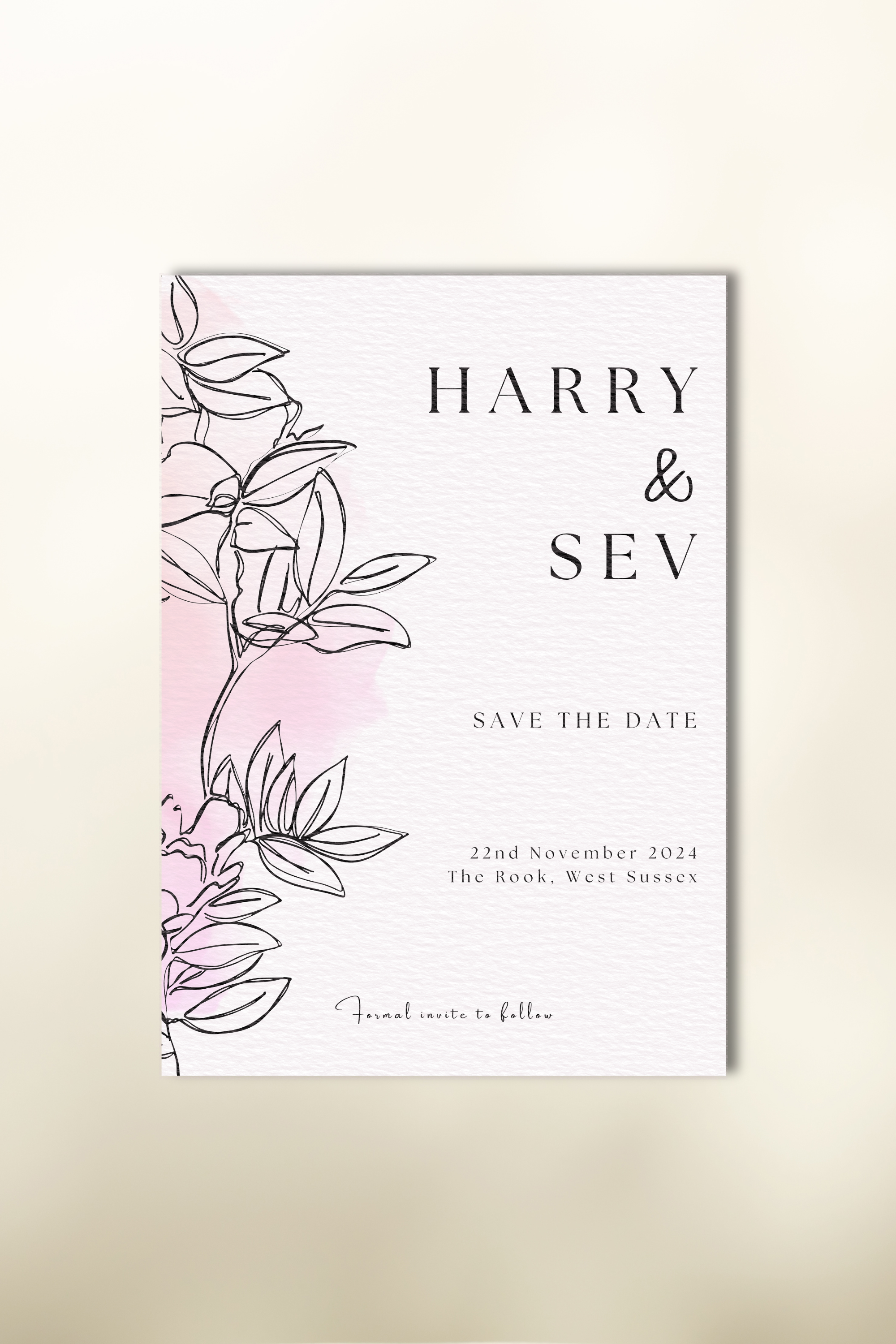 The Amara Save the Date