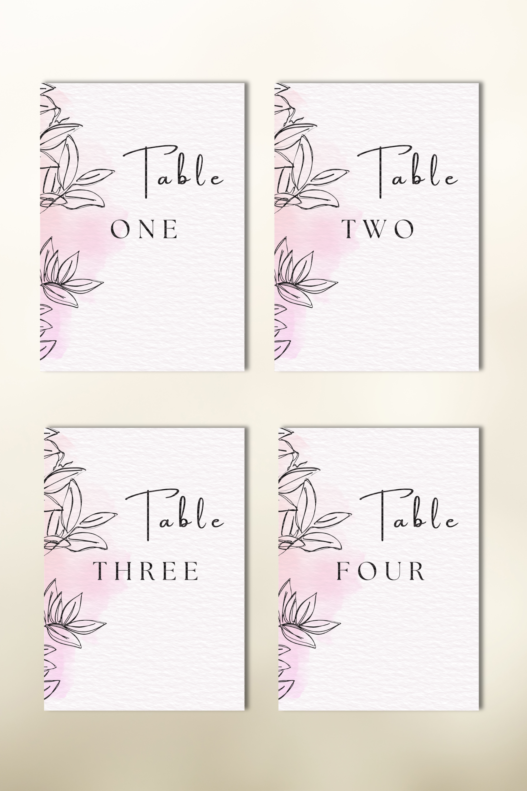 The Amara Table Numbers