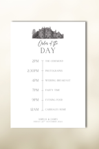 The Arcadia Order of the Day Sign