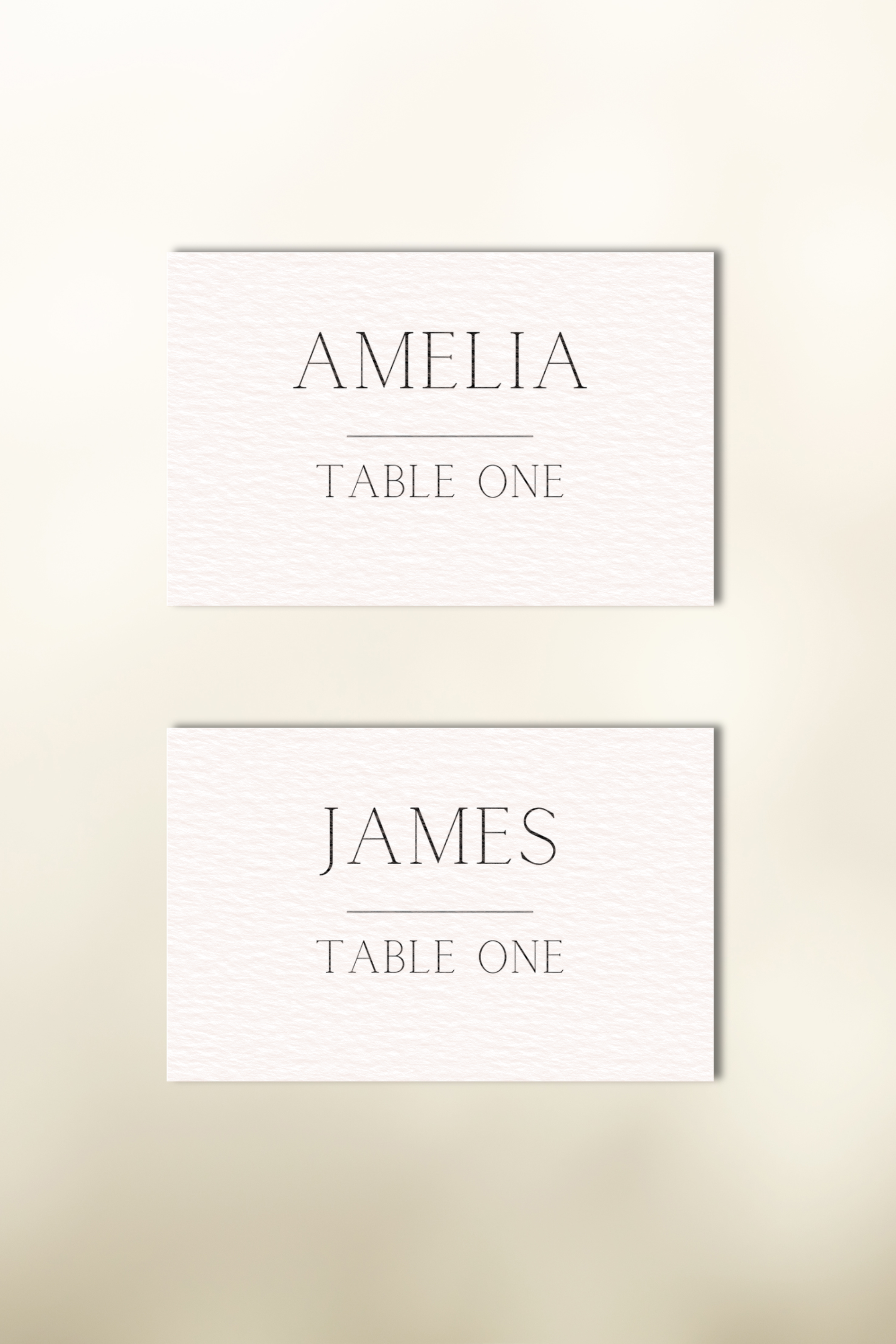 The Arcadia Place Cards