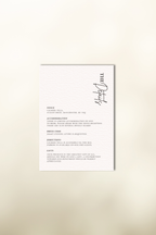 The Caldera Invitation Suite