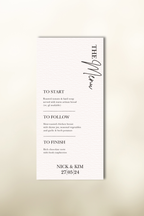 The Caldera Menu