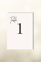 The Caldera Table Numbers