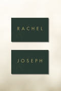 The Caramel Place Cards