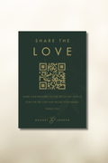 The Caramel QR Code Photo Sign
