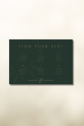 The Caramel Seating Plan