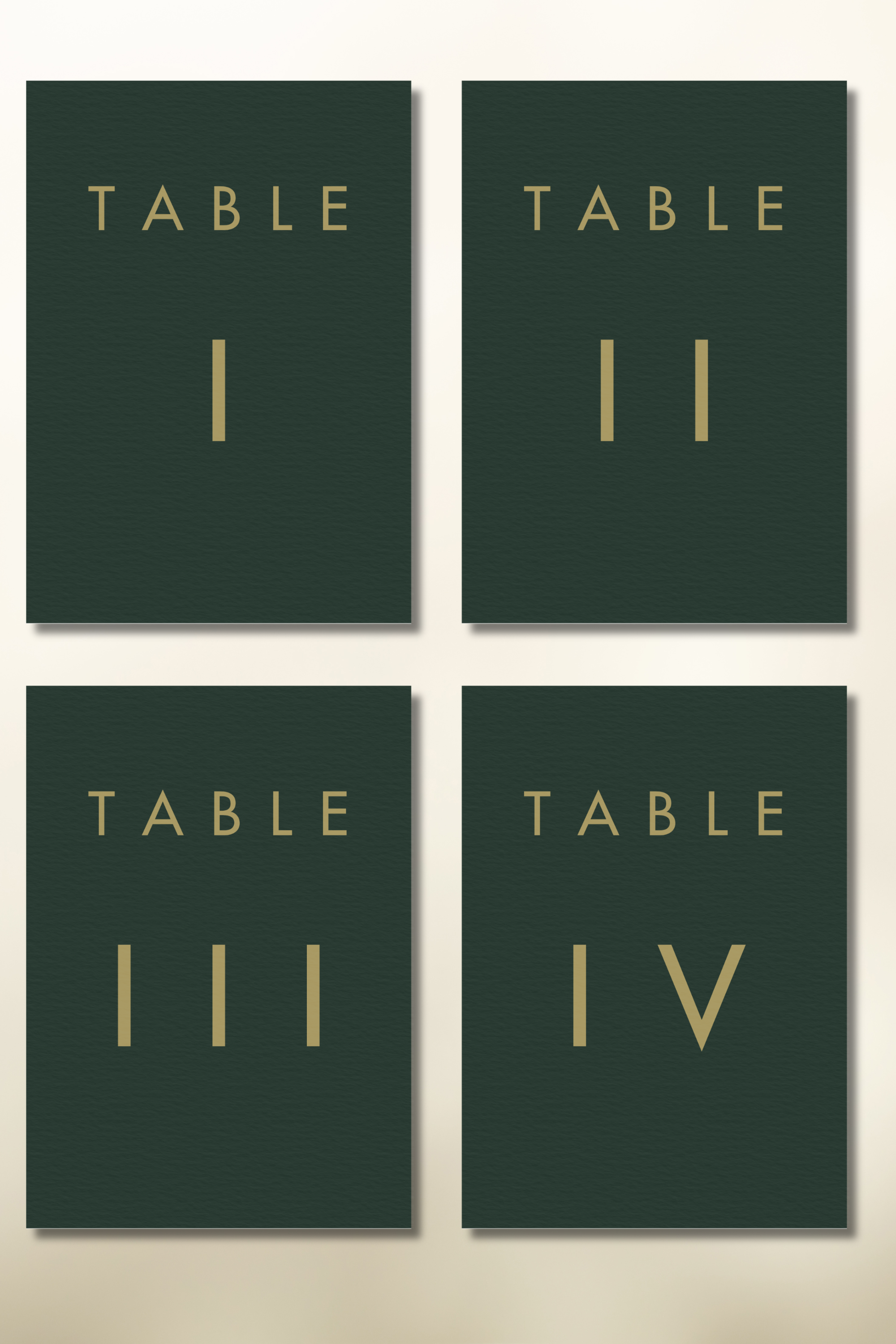 The Caramel Table Numbers