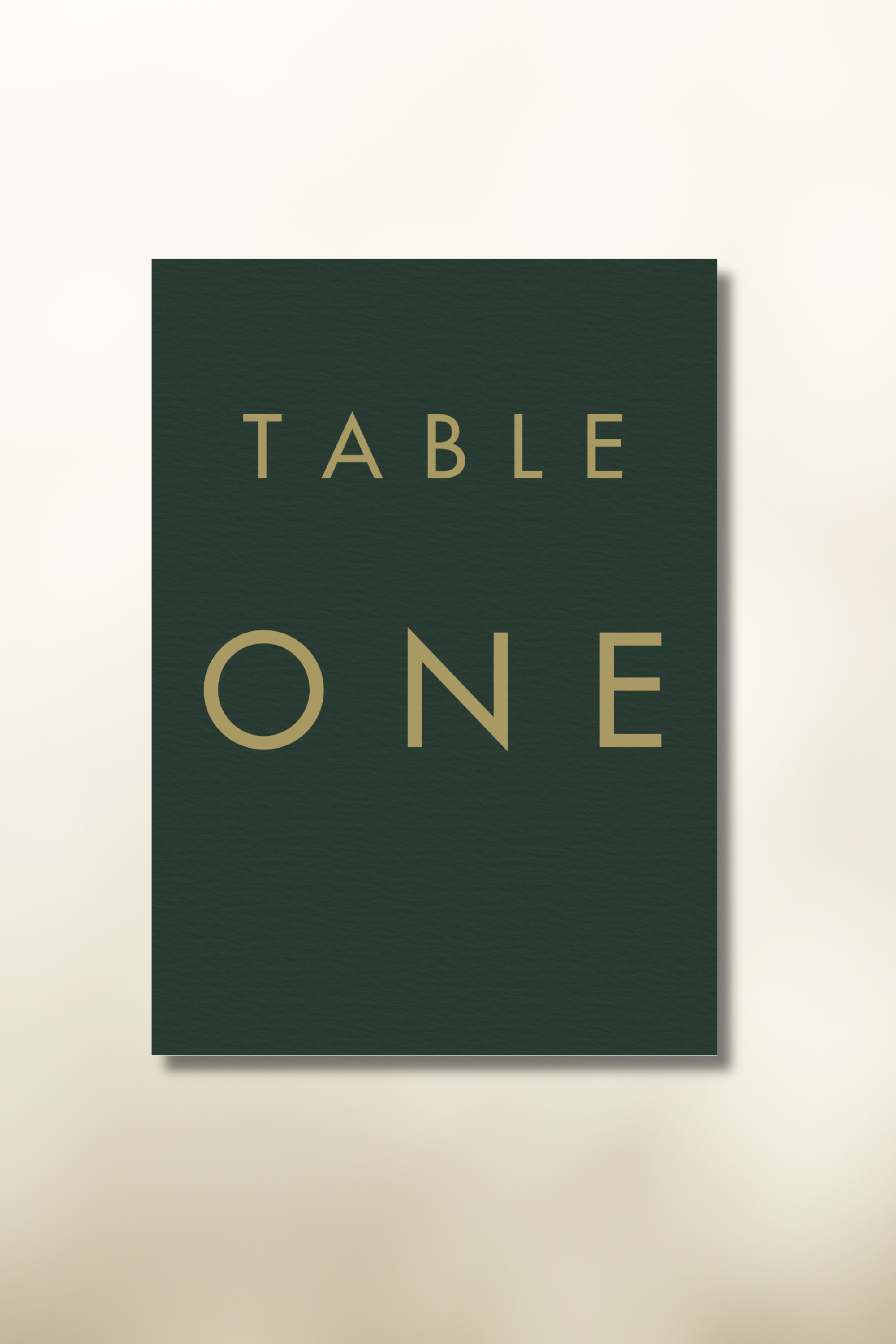 The Caramel Table Numbers