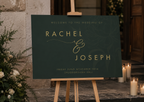 The Caramel Welcome Sign