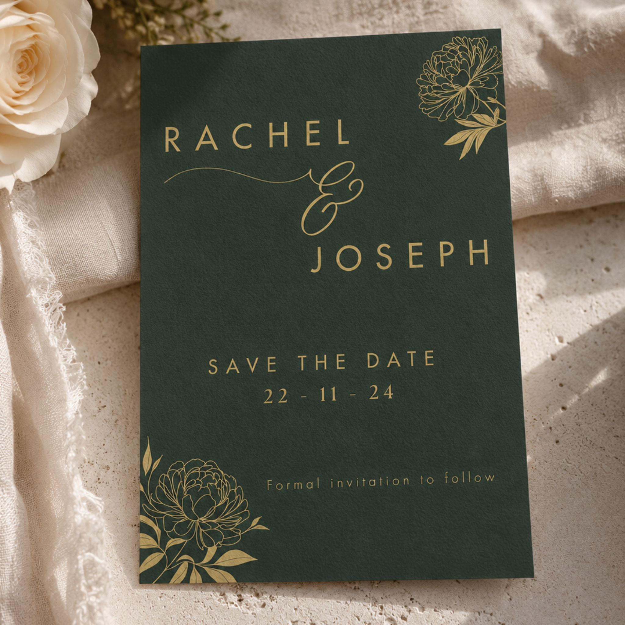The Caramel Save the Date