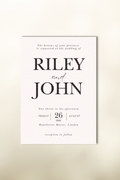 The Riley Invitation