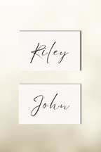 The Riley Place Cards