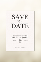 The Riley Save the Date