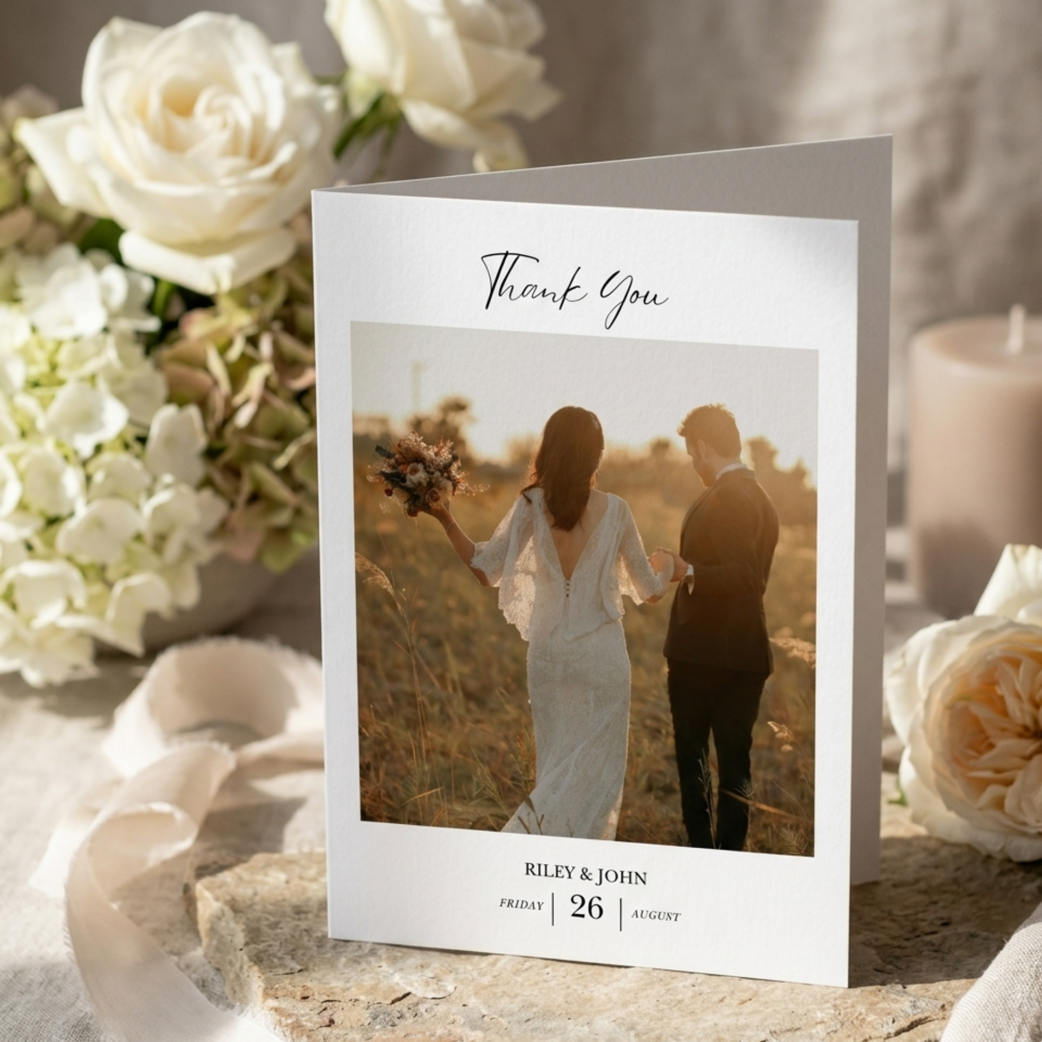 The Riley Thank You Card