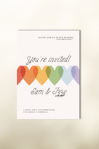 The Solace Evening Reception Invitation