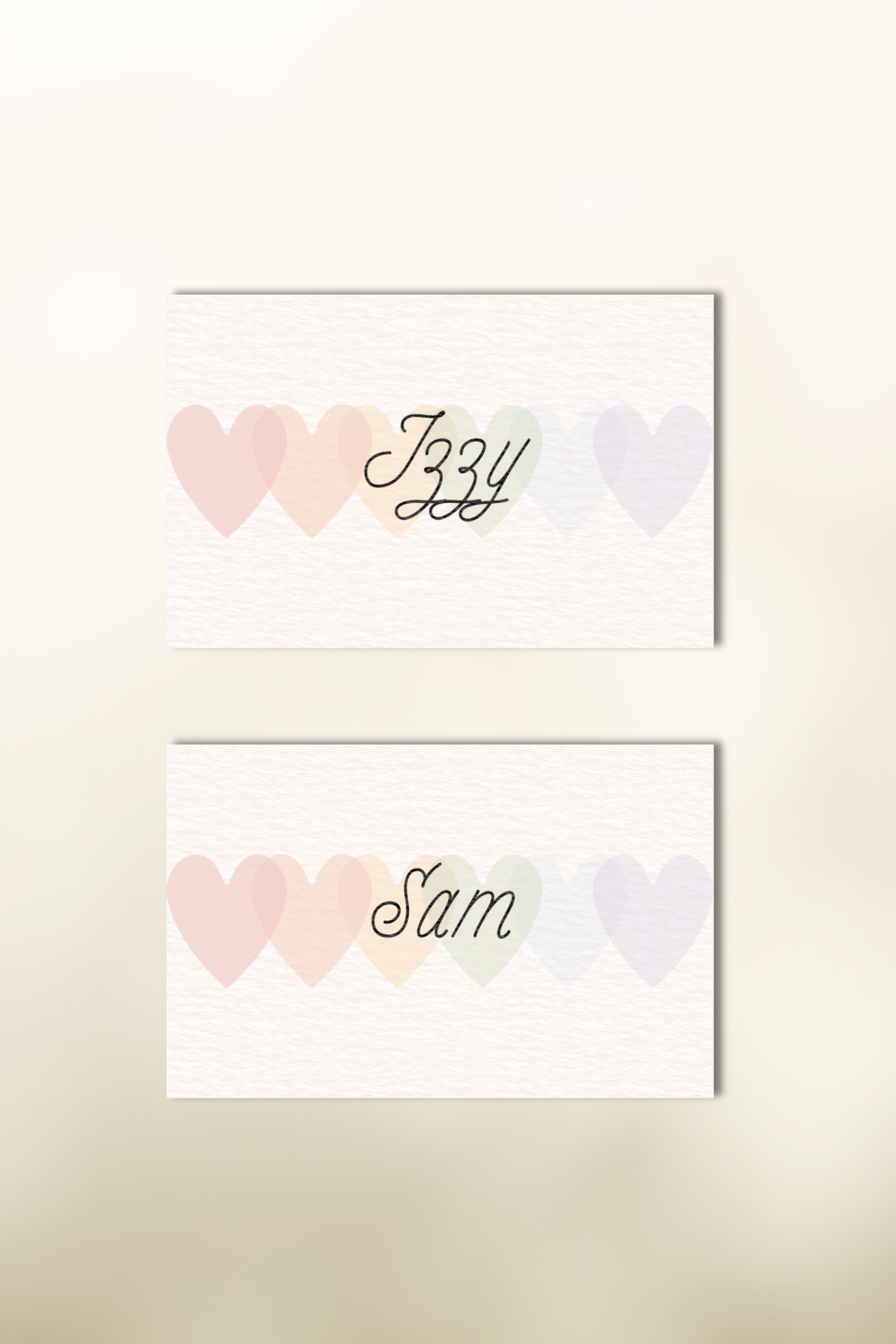 The Solace Place Cards