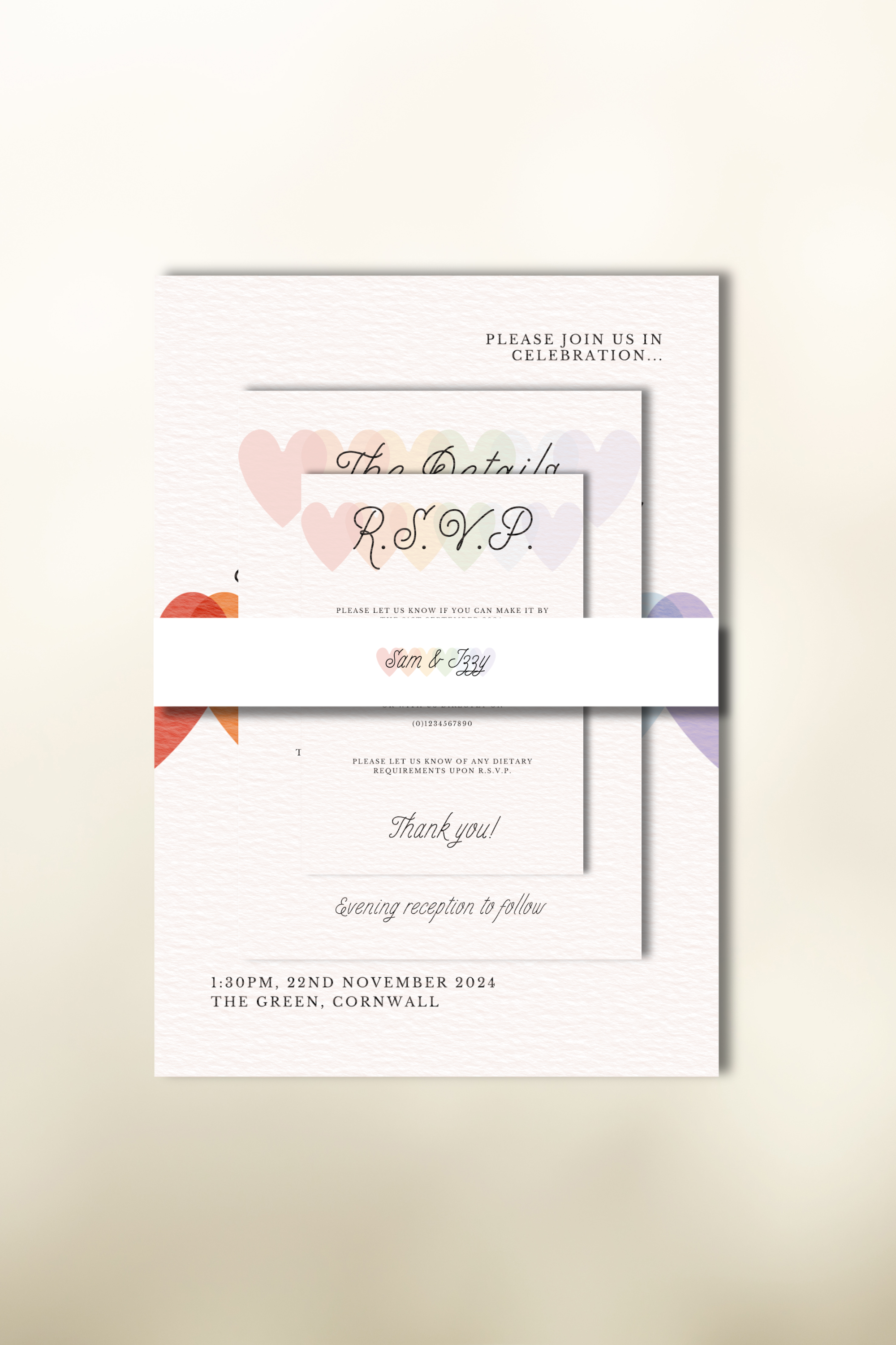 The Solace RSVP Card