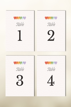 The Solace Table Numbers