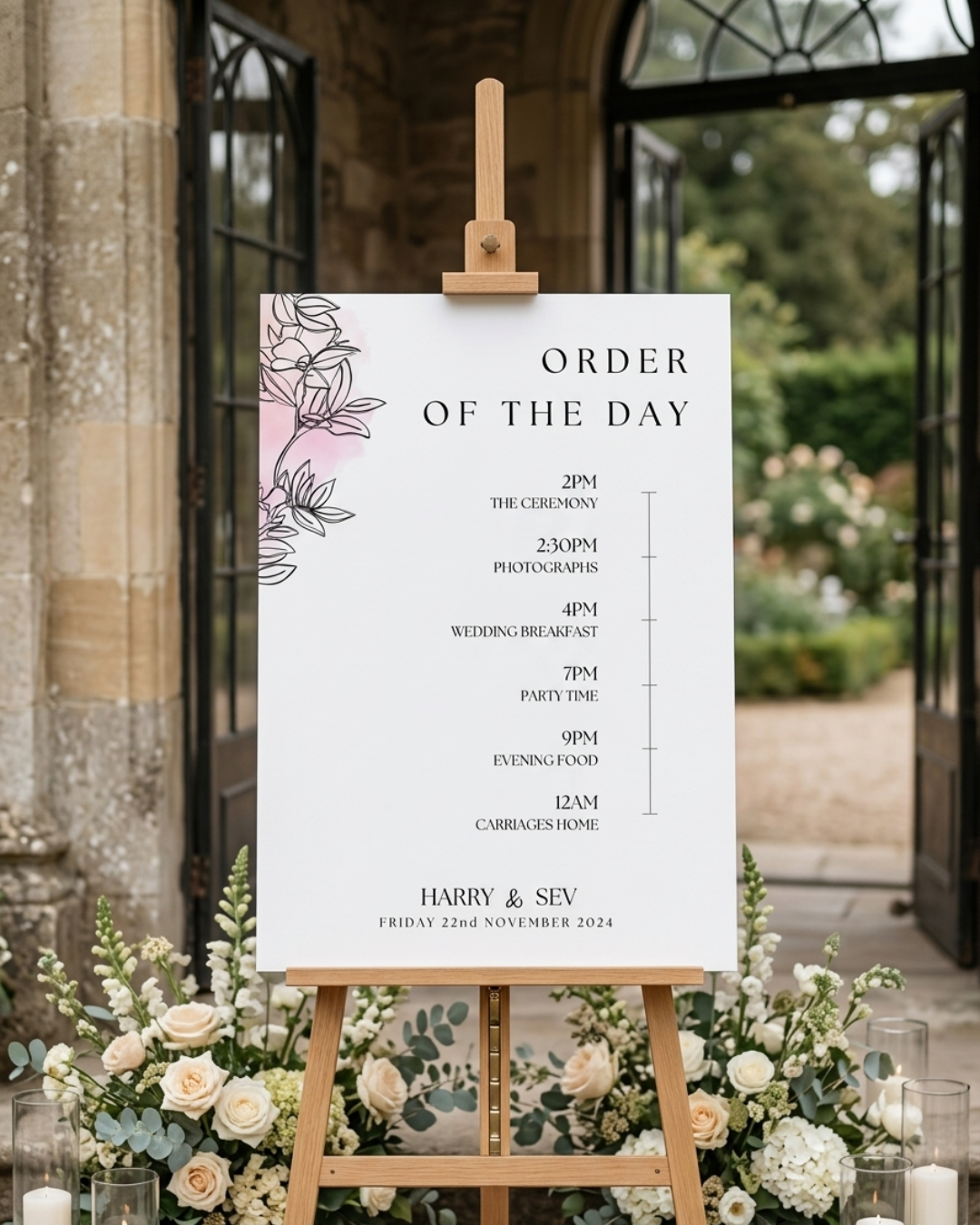 The Amara Order of the Day Sign