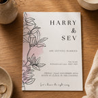 The Amara Evening Reception Invitation