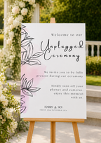 The Amara Unplugged Ceremony Sign