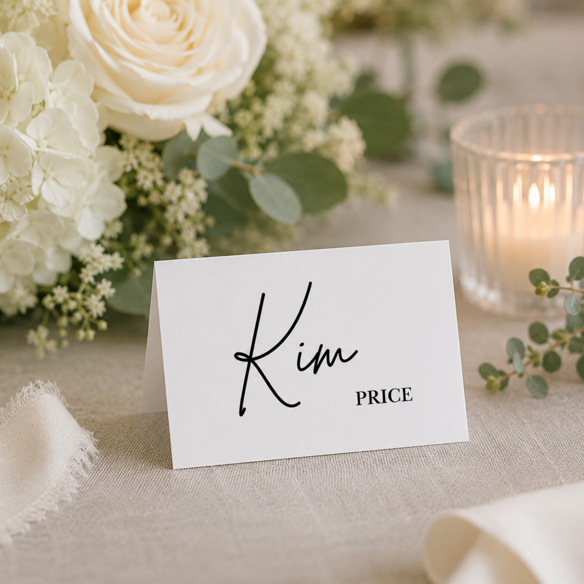 The Caldera Place Cards