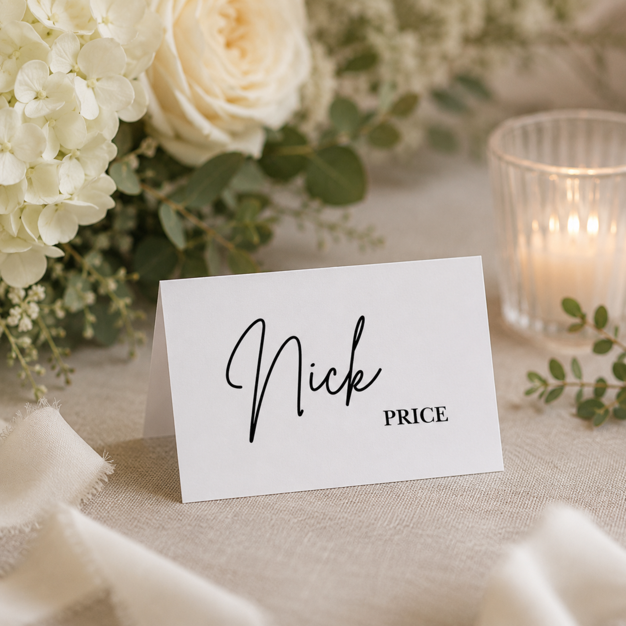 The Caldera Place Cards