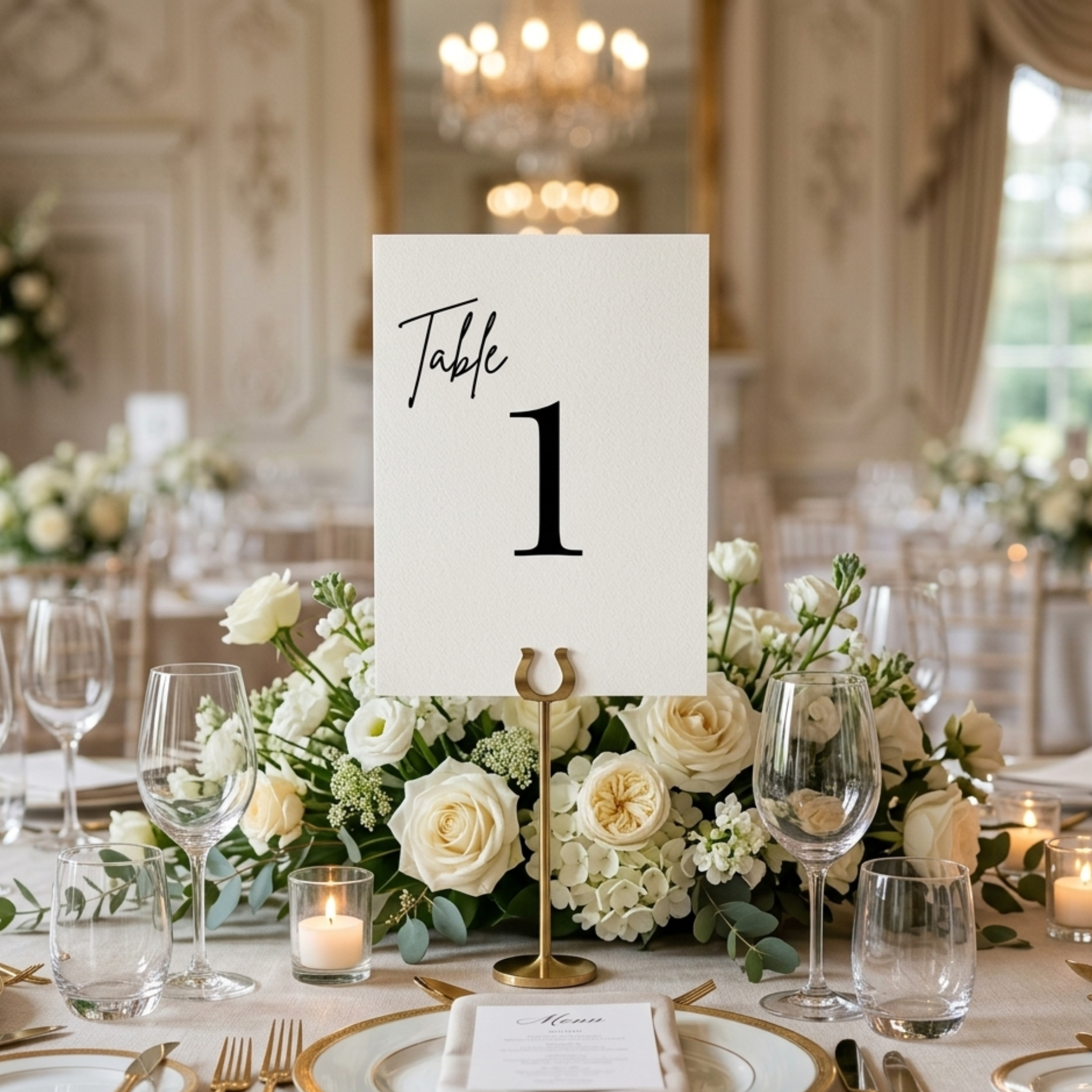 The Caldera Table Numbers
